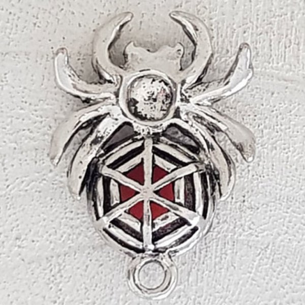 Spider charm N&deg;04 Silver