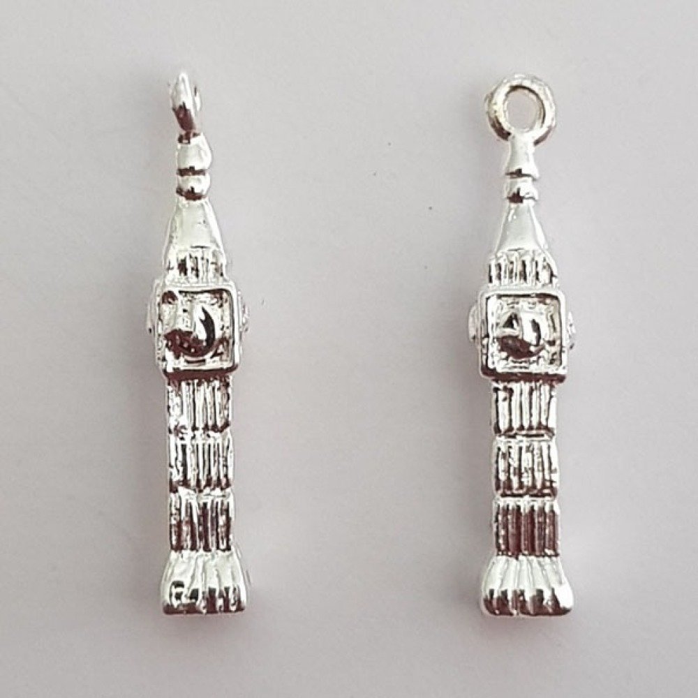 Big Ben charm x 10 pieces