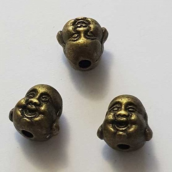 Breloque Bouddha N&deg;04 10 mm Bronze