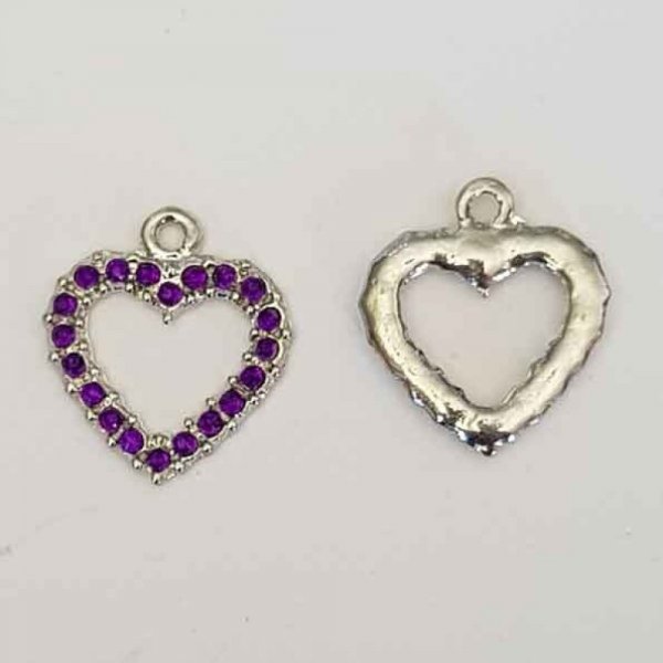 Heart charm N&deg;04