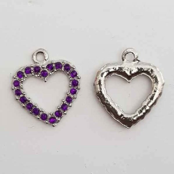 Heart charm N&deg;04