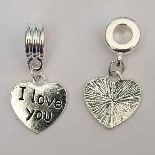 Heart charm N&deg;06