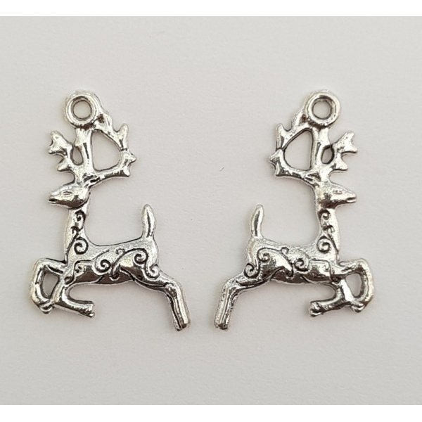 Deer Charm N&deg;01 x 2 Pieces