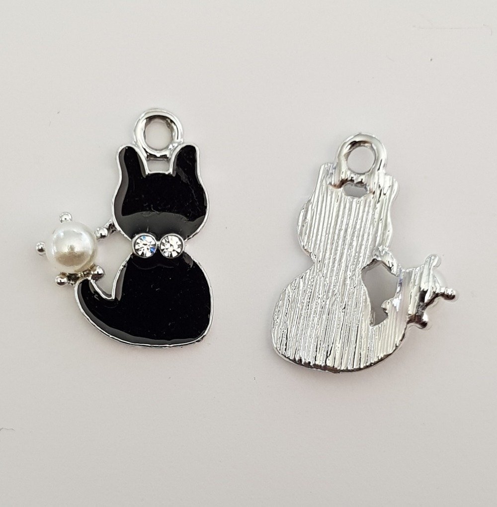 Cat Charm N°13 X 5 Pieces