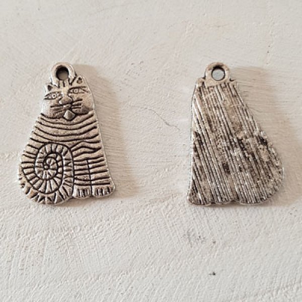 Charm Cat N&deg;23 Silver