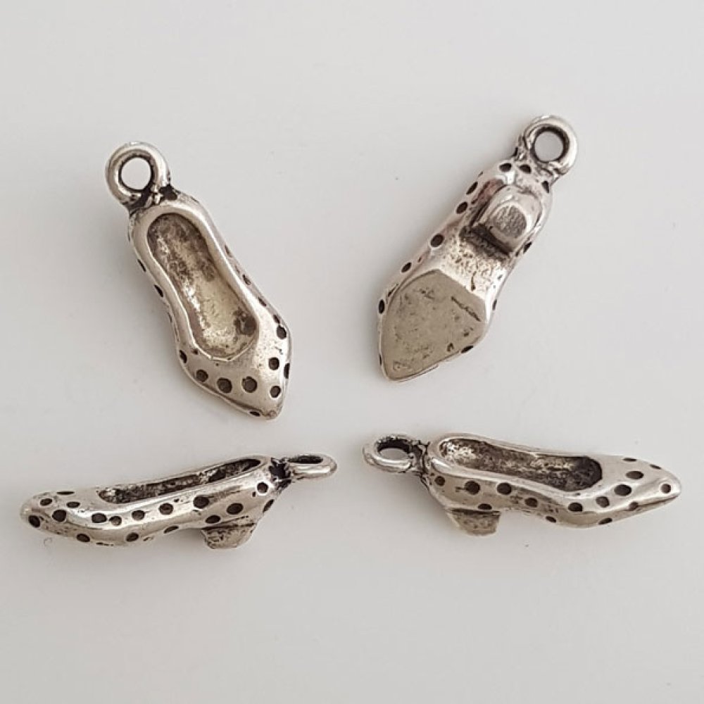 Shoe Charm N°31 in Zamak