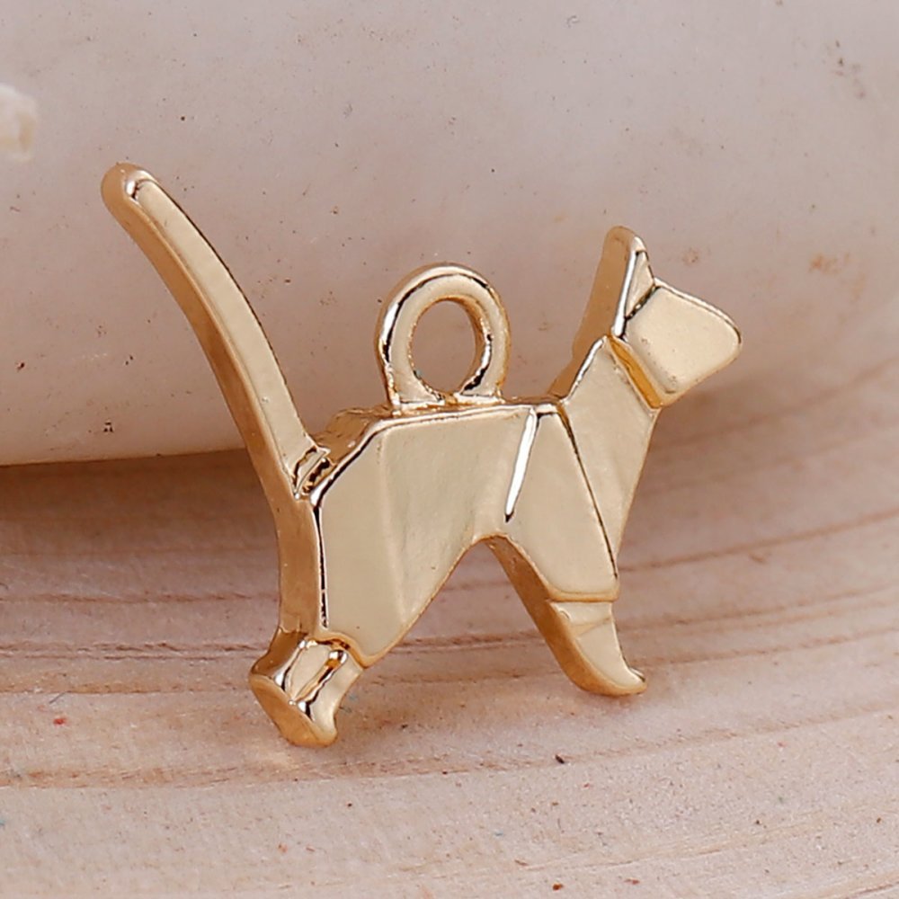 Origami Dog Charm N°14