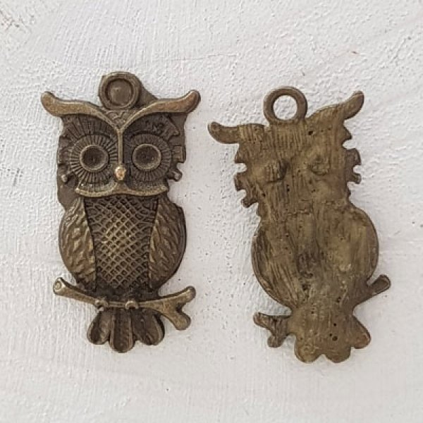 Owl charm N&deg;12