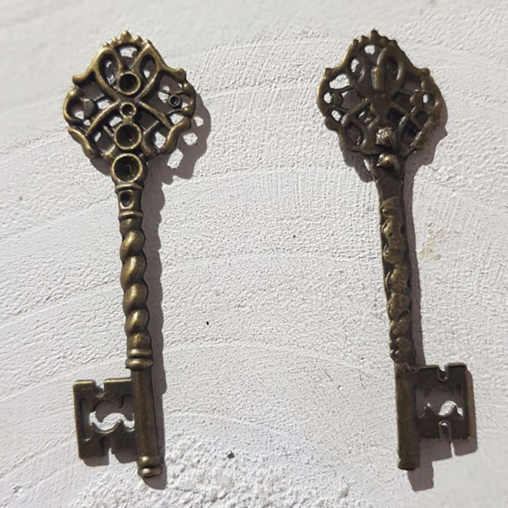 Key Charm N°03 Bronze