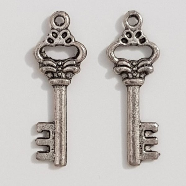 Key Charm N&deg;31 Silver