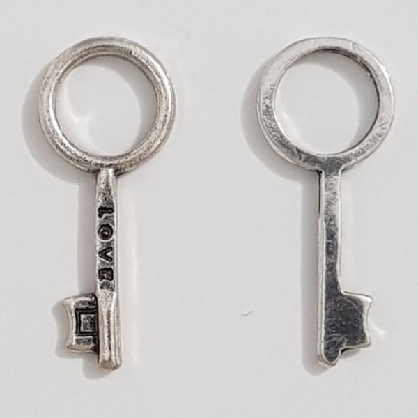 Key Charm N&deg;33 Silver