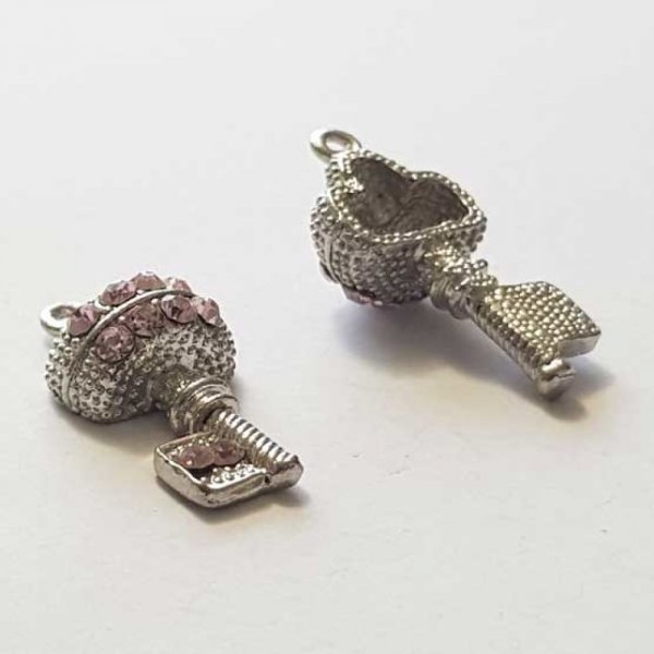 Breloque Clef N&deg;57 Argent