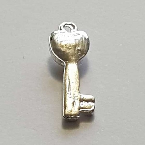 Breloque Clef N&deg;61 Argent