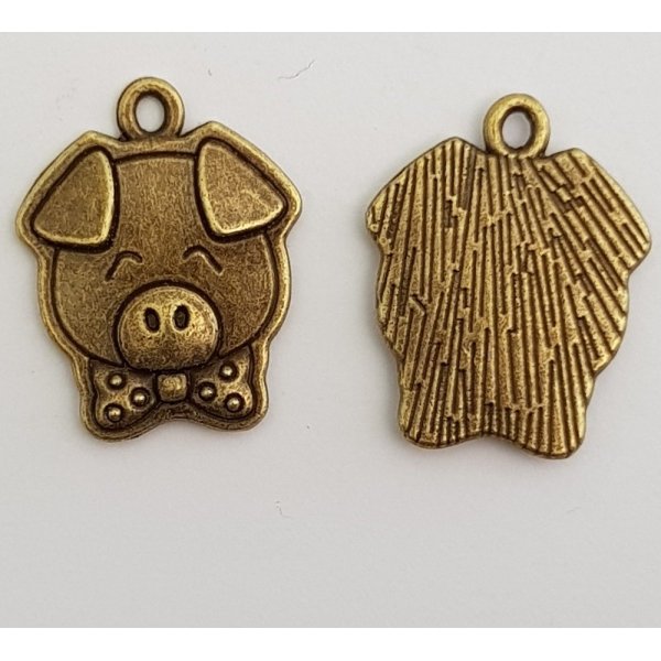 Pig Charm N&deg;02 X 1 Piece