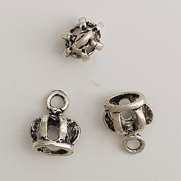 Crown Charm N&deg;03 x 10 pieces