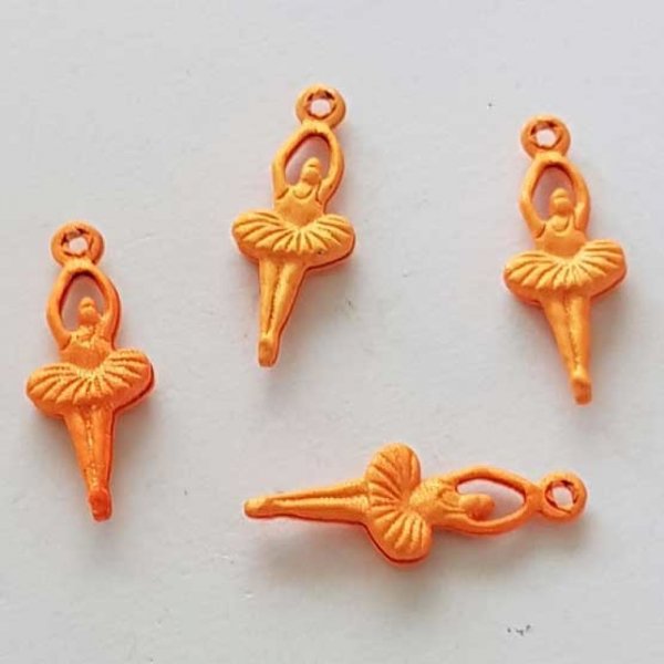 Breloque Danseuse N&deg;08 Orange