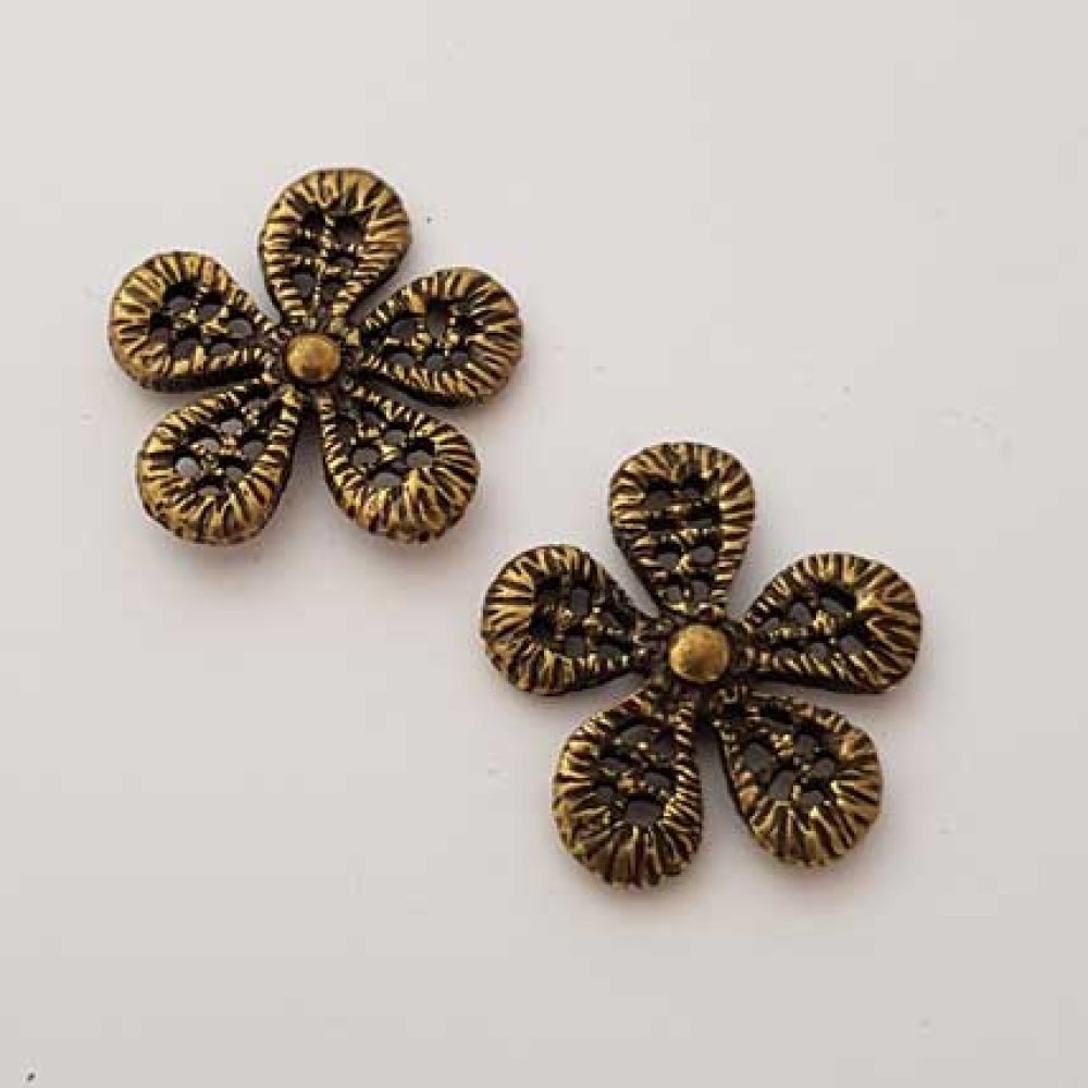 Miscellaneous Charm N°010 Bronze Flower