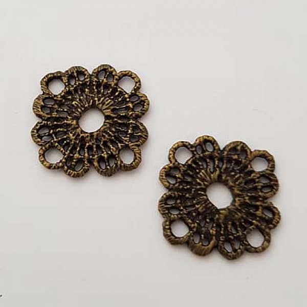 Miscellaneous Charm N&deg;011 Bronze Flower