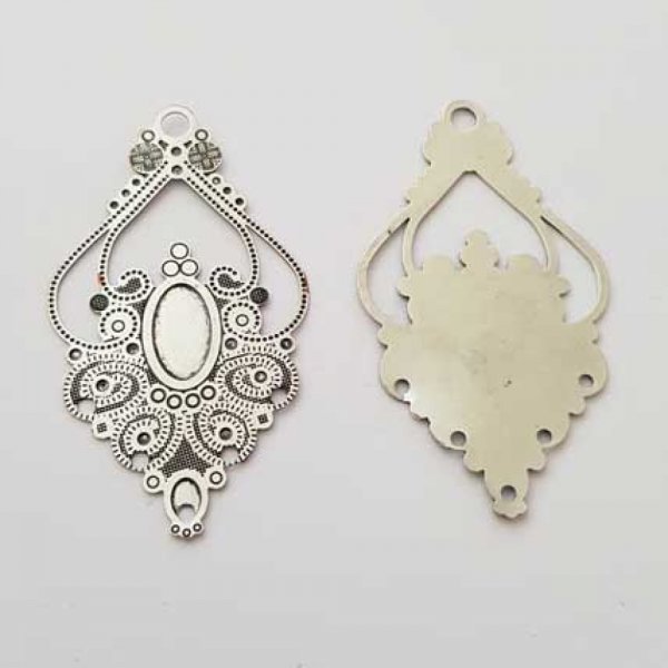 Breloque Divers N&deg;038 Connecteur Argent