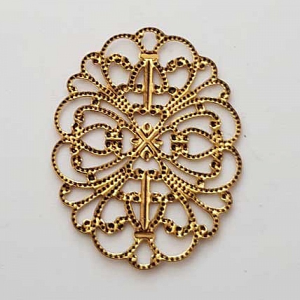 Breloque Divers N&deg;048 Connecteur Dor&eacute;