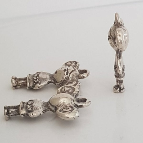 Childrens charm N&deg;30 Zamak (Silver plated)