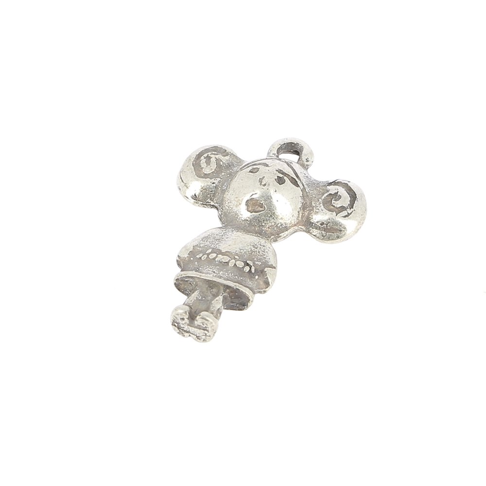 Childrens charm N°30 Zamak (Silver plated)