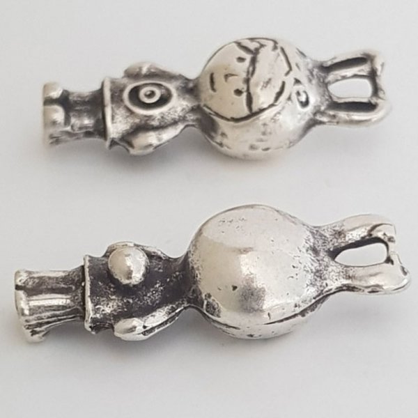 Childrens charm N&deg;31 Zamak (Silver plated)