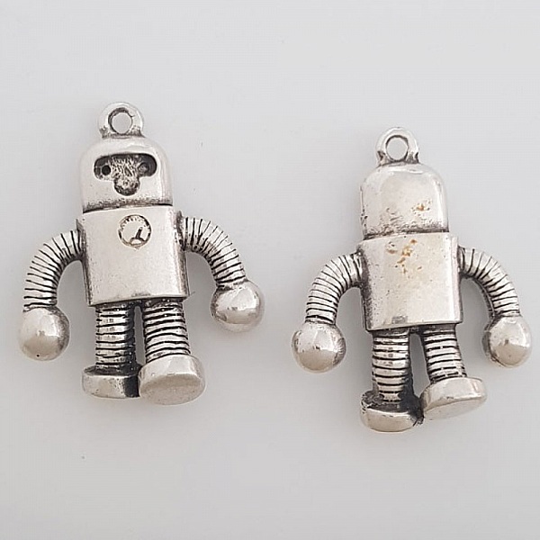 Childrens charm N&deg;43 Zamak (Silver plated)