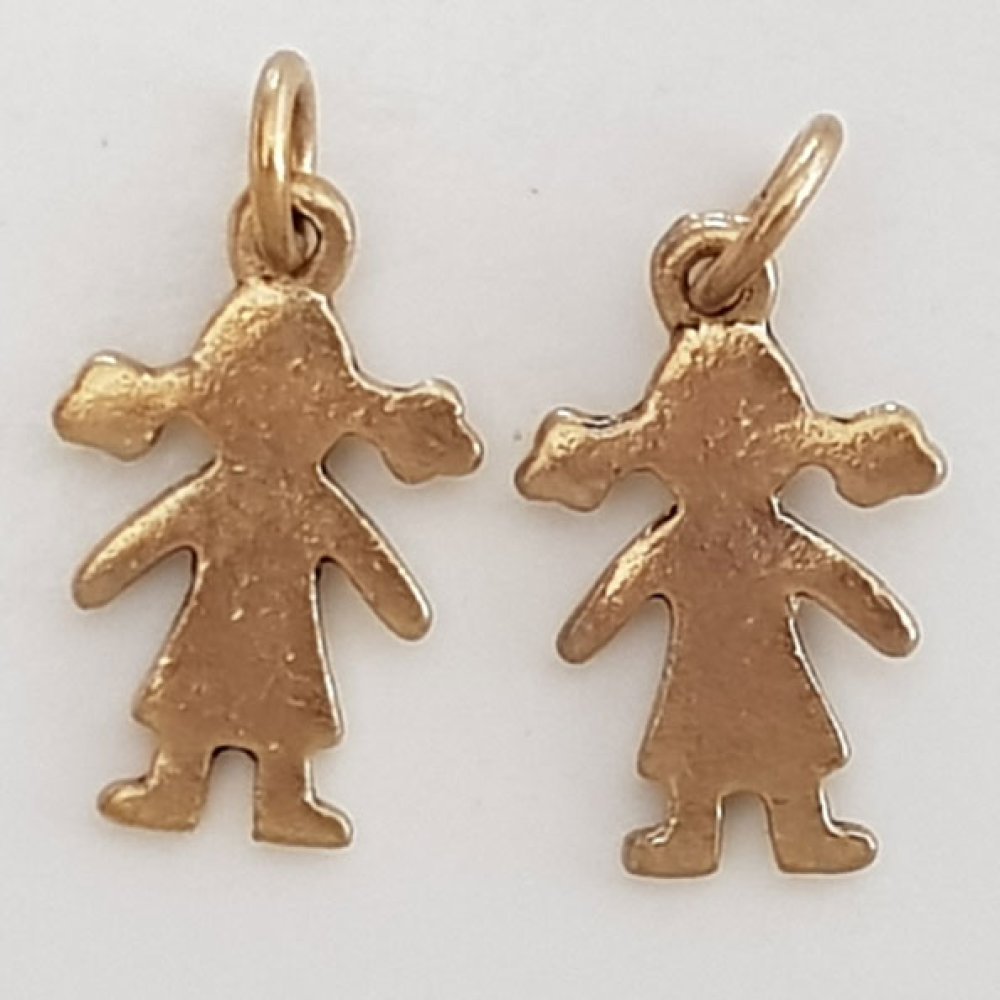 Charm Child N°48 Girl Bronze