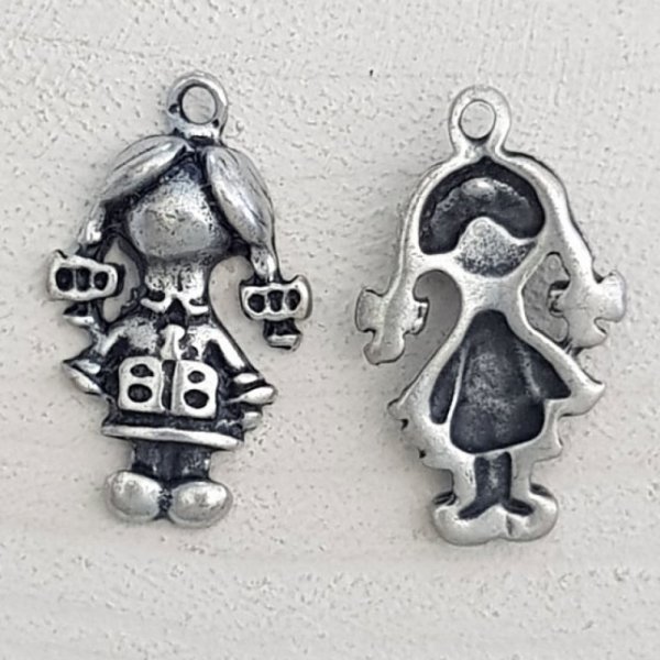 Childrens charm N&deg;51 Girl Silver
