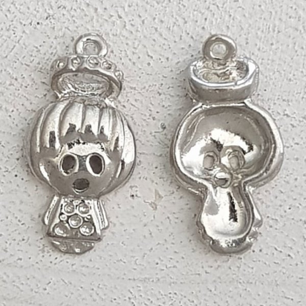 Silver Child N&deg;54 Girl Charm
