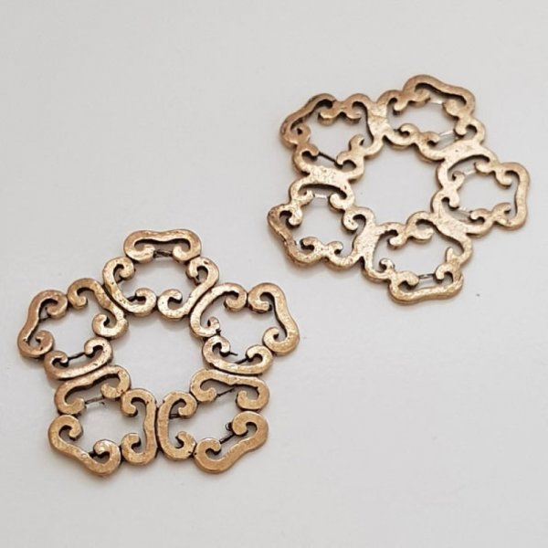 Flower Charm Metal N&deg;022