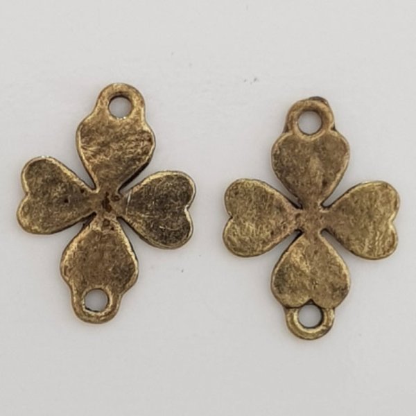 Flower Charm Metal N&deg;072 Copper