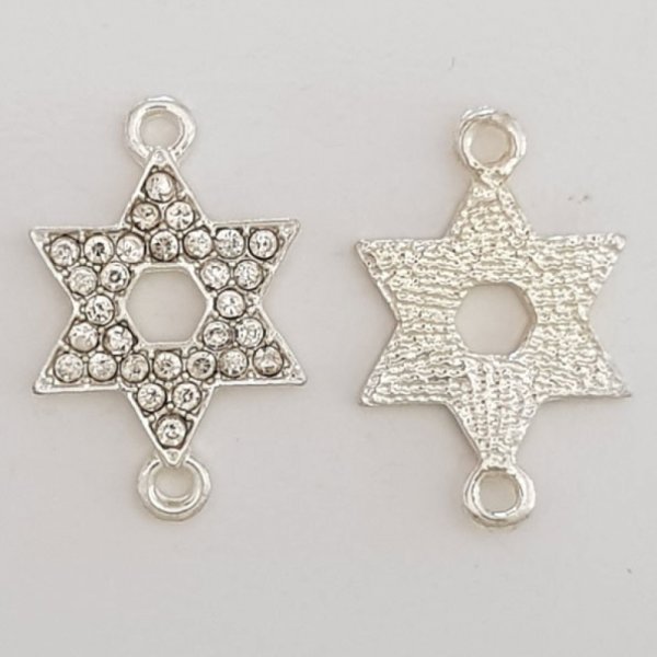 Flower charm Metal N&deg;080 Silver