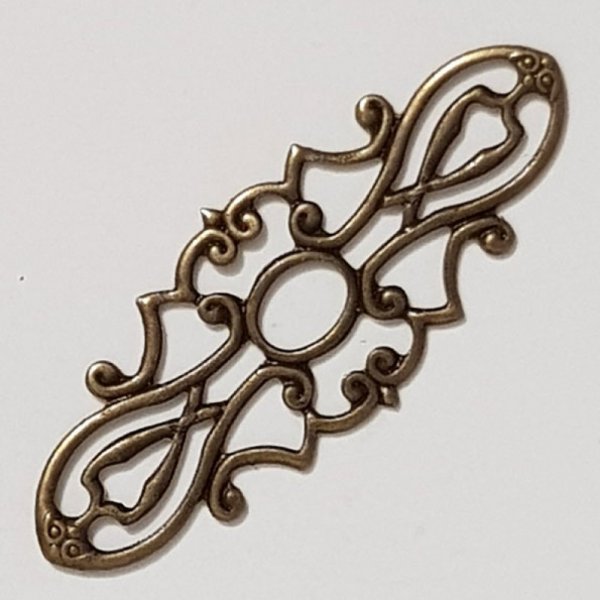 Flower Charm Metal N&deg;105 x 20 pieces