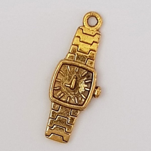 Watch Charm N&deg;01 Gold
