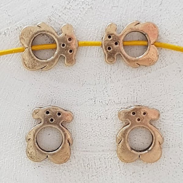 Bear charm N&deg;04 x 5 pieces