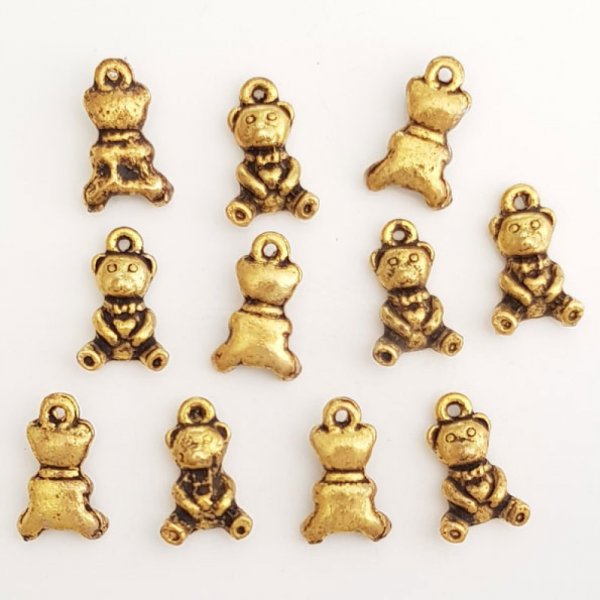 Charm Bear N&deg;08 Old Gold
