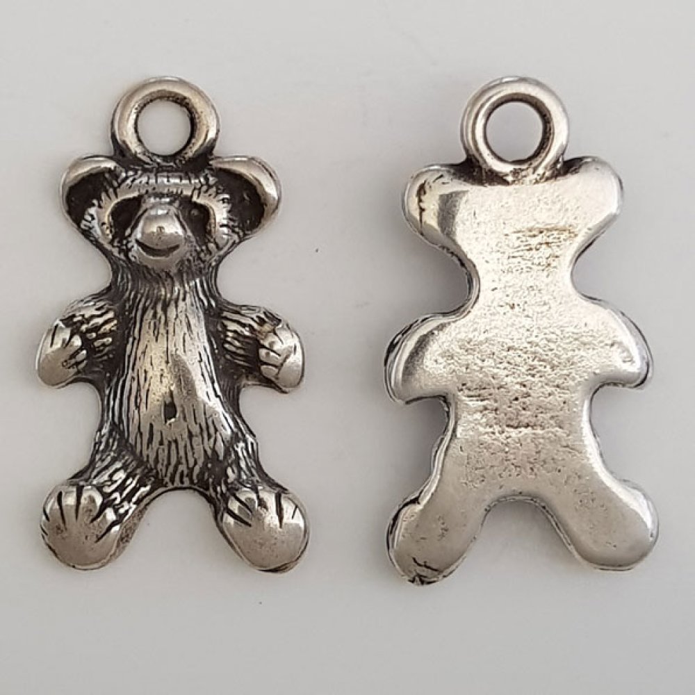 Charm Bear N°10 ZAMAK (SILVER PLATED)