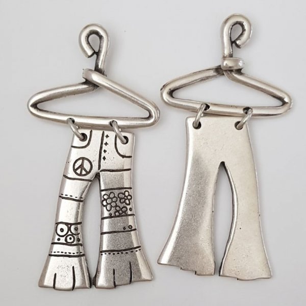 Pants Charm N&deg;01 in Zamak