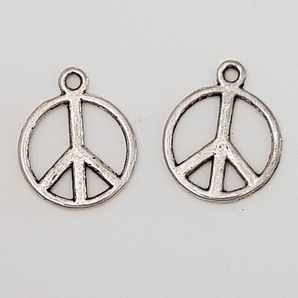 Peace &amp; Love Charm N&deg;04 Silver 