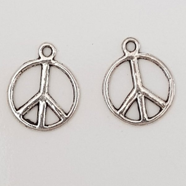 Peace &amp; Love Charm N&deg;07 Silver