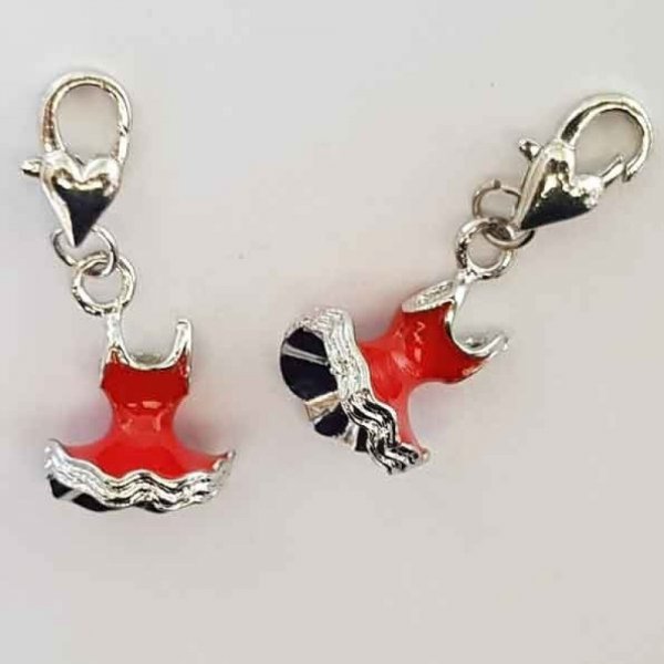 Dress charm N&deg;01 x 10 