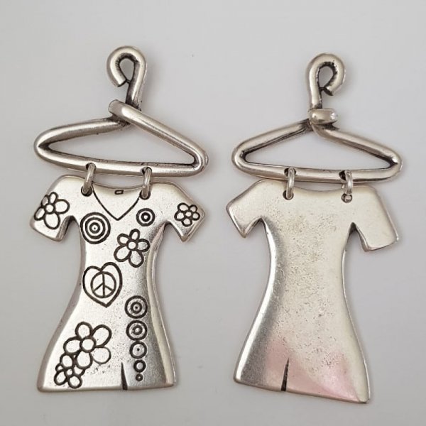 Zamak Dress Charm N&deg;02