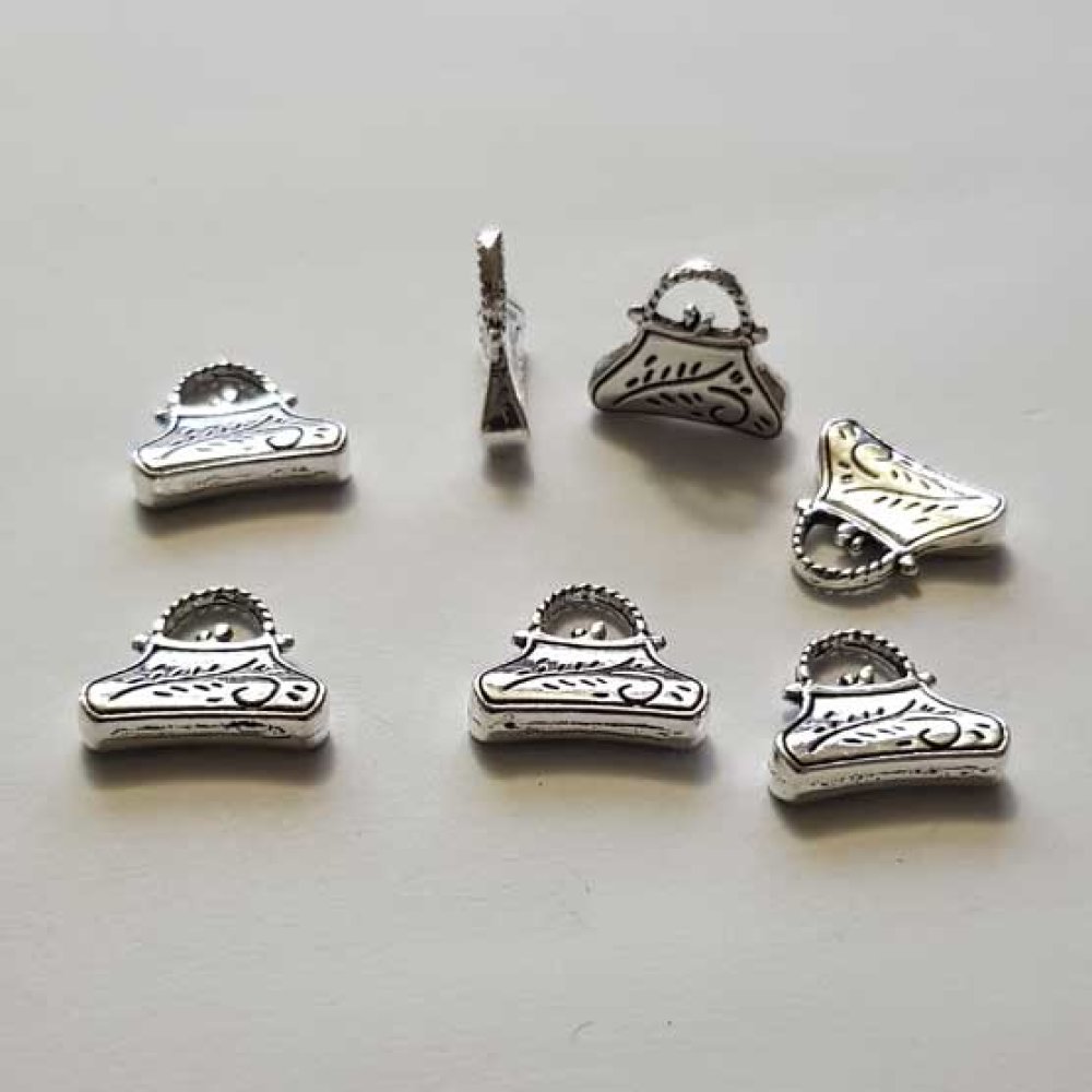 Silver Bag Charm N°25
