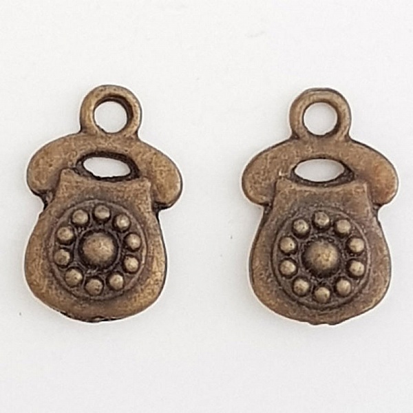 Phone Charm N&deg;01 Bronze