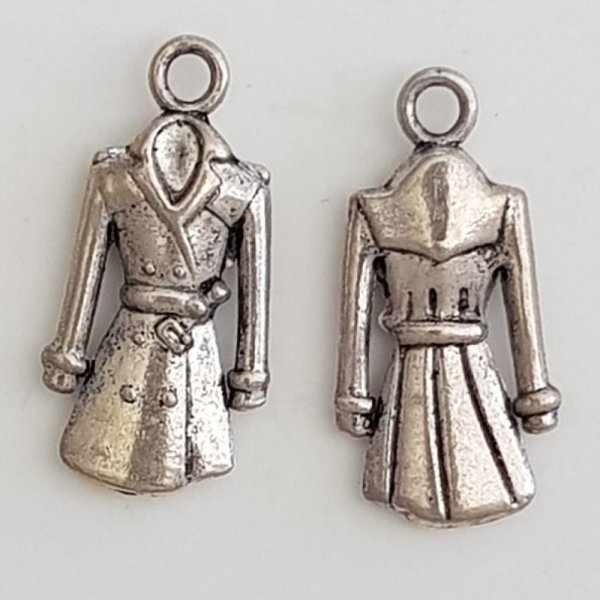 Charm Coat Clothes N&deg;02 of Rain Silver.