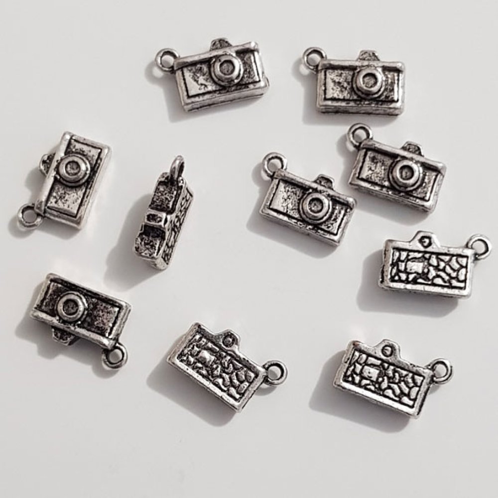 Camera charm N°03 Silver