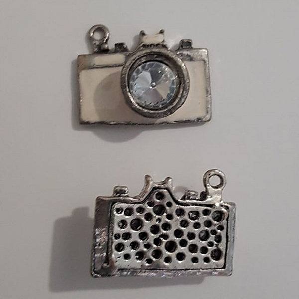 Camera charm N&deg;05 Silver