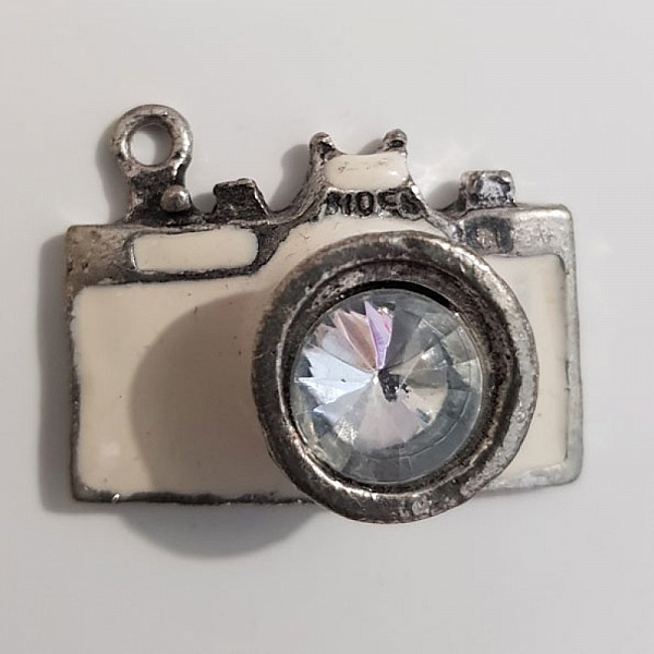 Camera charm N&deg;05 Silver